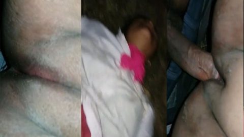 Plump Desi pussy fucked outdoors sex MMS