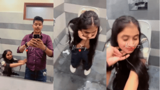 Guy Records Punjabi Girl Pee After Rough Sex