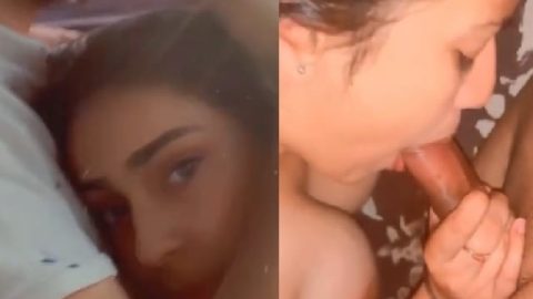 Romance in car and fucking in bedroom by newly wed couple
