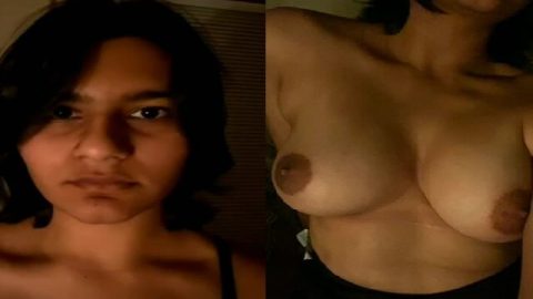 Round boobs girlfriend nude pics and viral videos