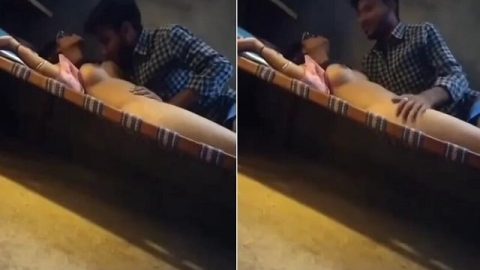 Sex with college friends by horny Indian girl