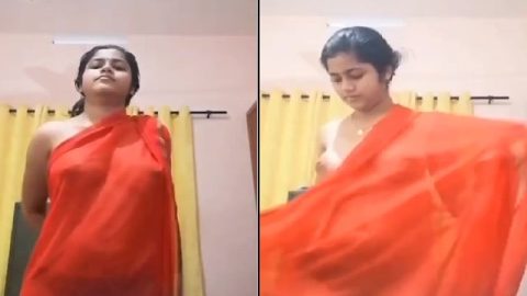 Sexy cam girl accidental boob show viral video
