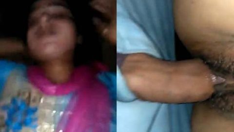 Sexy hairy Indian pussy fucked by BF