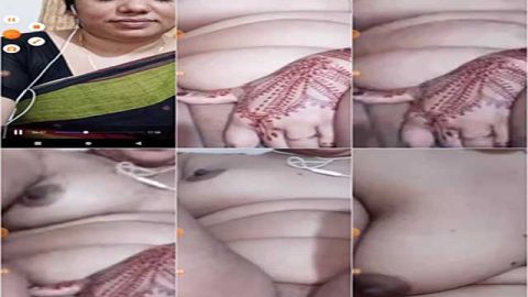 Sexy just-married Bhabhi showing her hungry pussy