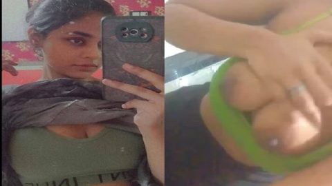 Sexy maal pulling bra and showing huge milky boobs