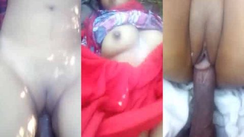 Sexy pussy fucking outdoors sex MMS video