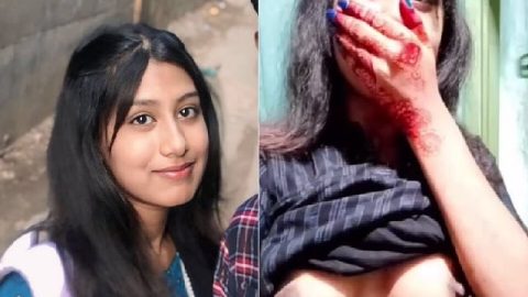 Shy girlfriend nude pics and viral topless video