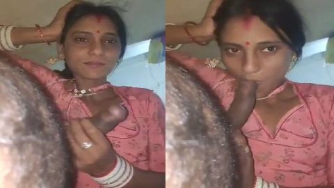 Slim bhabhi desi blowjob to hairy husband brother