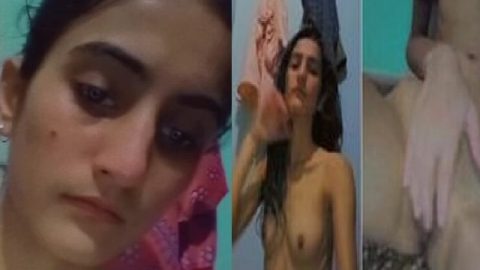 Slim desi horny girl fingering pussy viral nude
