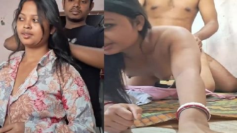 Slutty girlfriend doggy sex with boyfriend viral MMS