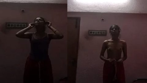 Small boobs Tamil girl xxx videos shared online