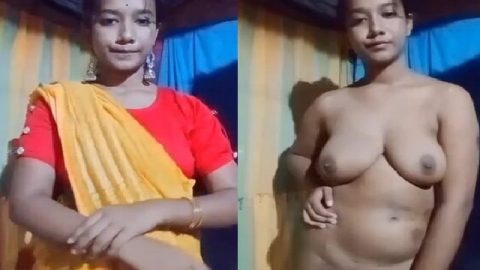 Stripping saree Indian girl nude pics and videos