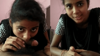 Petite Tamil Girl Recorded Blowjob Drama Rush Show