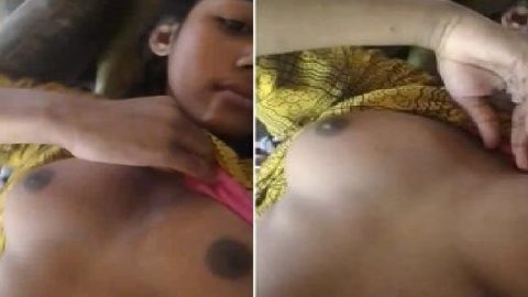 Untouched Indian girl nude and fresh puffy pussy