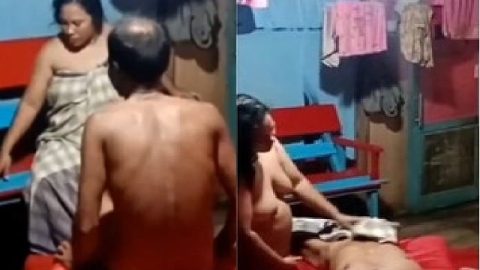 Village Desi mature couple sex at home viral MMS