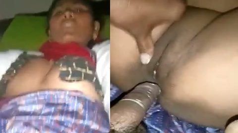 Village aunty pussy fucking by neighbor MMS xxx
