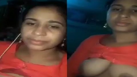 Village bhabhi video call boobs show to lover