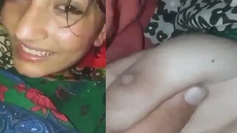 Village girl boob press and shaved pussy fucking