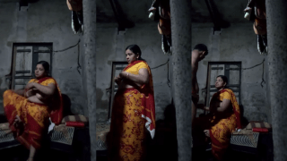 Village Woman Saree Boobs Touch