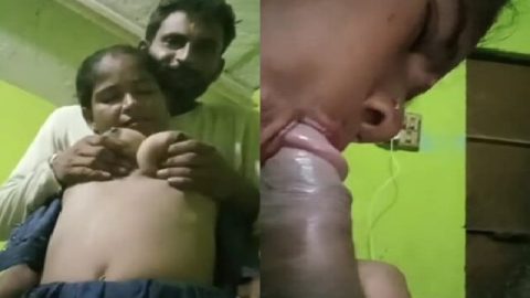 Village wife boob press and erotic viral sex