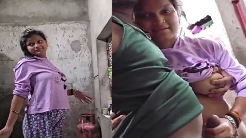 Village wife gagging dick and standing fuck viral xxx