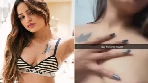 Viral Instagram girl boobs show selfie MMS