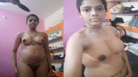 Virgin Indian girl selfie sex show of nude body