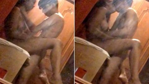 Virgin college guys fucking on a desk in hotel room