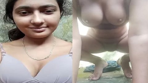 Virgin village fingering pussy girl in outdoor viral xxx
