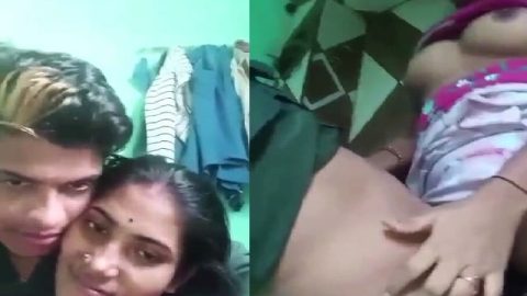 Young devar fucking bhabhi pussy and sucking boobs