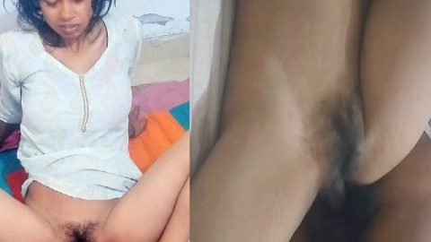 Young wife hairy pussy pic and viral sex video