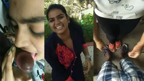 Priya Stairs BJ - BF Dick Suck Viral