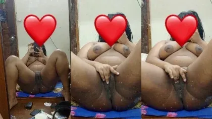 Bd Chubby Girl Nafisa Showing Her Black Pussy