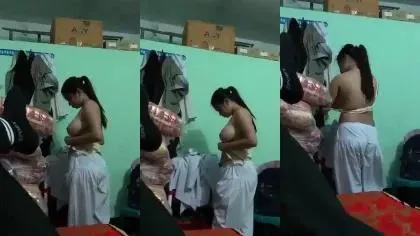 School Girl Wearing Uniform After Sex