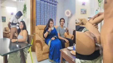 Azim and Brishti Couple Bangladeshi Porn Actress