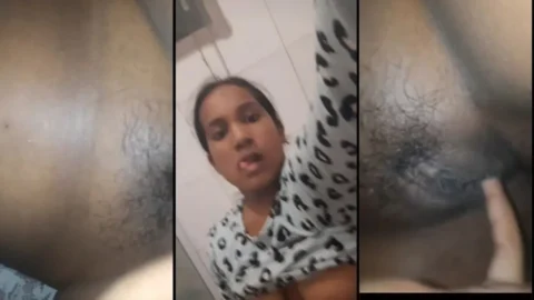 HrnyGf Ne Apni Chut Mai Ungli Karte hue video banye