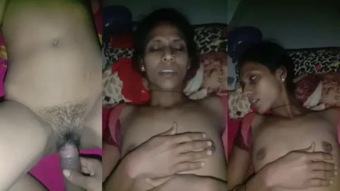 Village ki desi bhabhi aur devar ka homemade sex moment