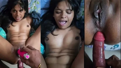 Horny Babe Both Holes Fucked 2