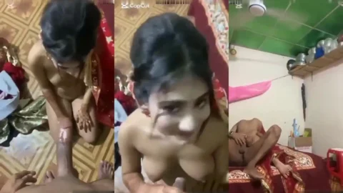 Newly married Bhojpuri girl ka blowjob aur chudai footage