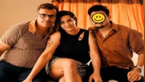 Most Demanding Threesome Sex Video With Husband And Boyfriend