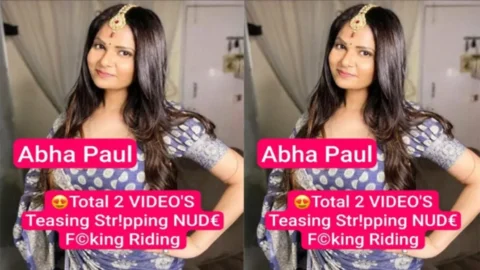 Abha Paul Diwali Surprise Stripping Topless Full Nude Fucking Riding