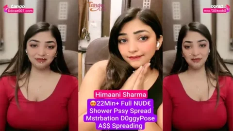 Himaani Sharma Beautiful Influencer - Most Demanded Exclusive Live Video