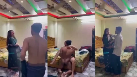 Horney Hotwife Affair Fucked - with Young Hot Boyfrend Mms