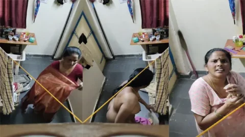 Desi Mom Caught Son Secretly Capturing Of Dress Change Video Watch