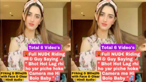 Famous Paki Tiktoker Full Nude Riding Blowjob her Boyfriend Video