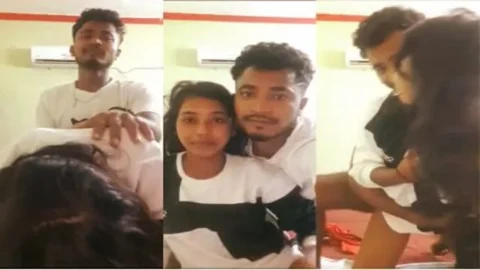 Beautiful Slim Couple Home Cousins Fuck
