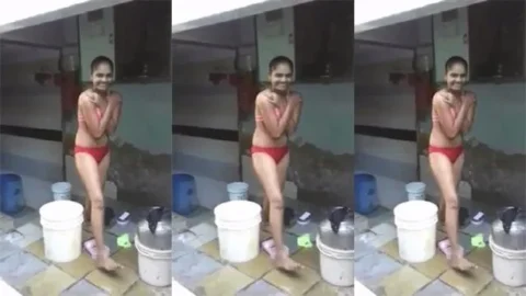 Cousin Sister Bathing Her Brother Recording