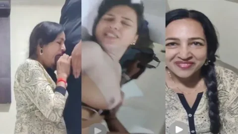 Milf Giving Blowjob Fucking in Missionary Doggy