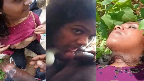 Mallu Girl Blowjob & OYO Fucking - Outdoor Jungle