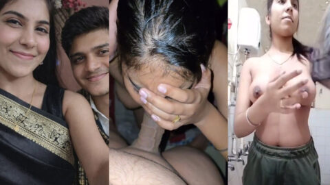 Sexy Indian Horny Gf Showing Sucking Dick Blowjob In Rooftop